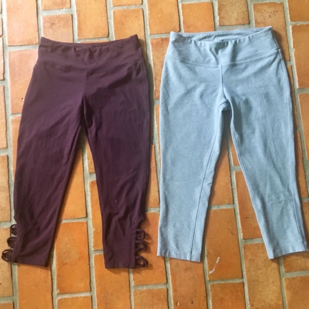 2 Pairs Athletic Leggings